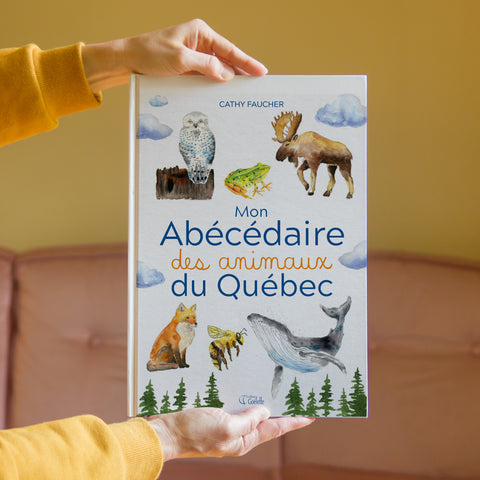 Livre Mon abécédaire des animaux du Québec
